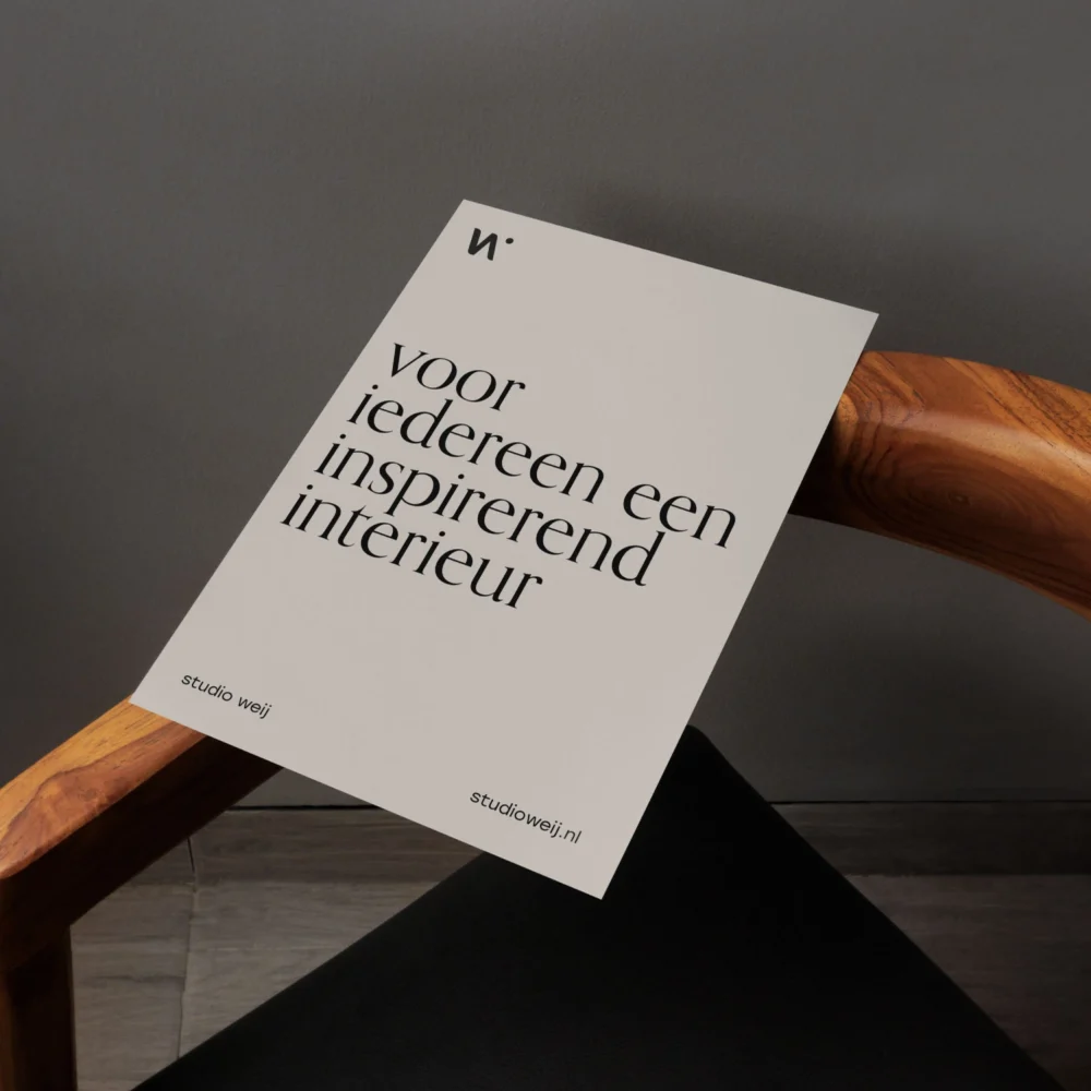 bakker ontwerp portfolio branding web studio weij