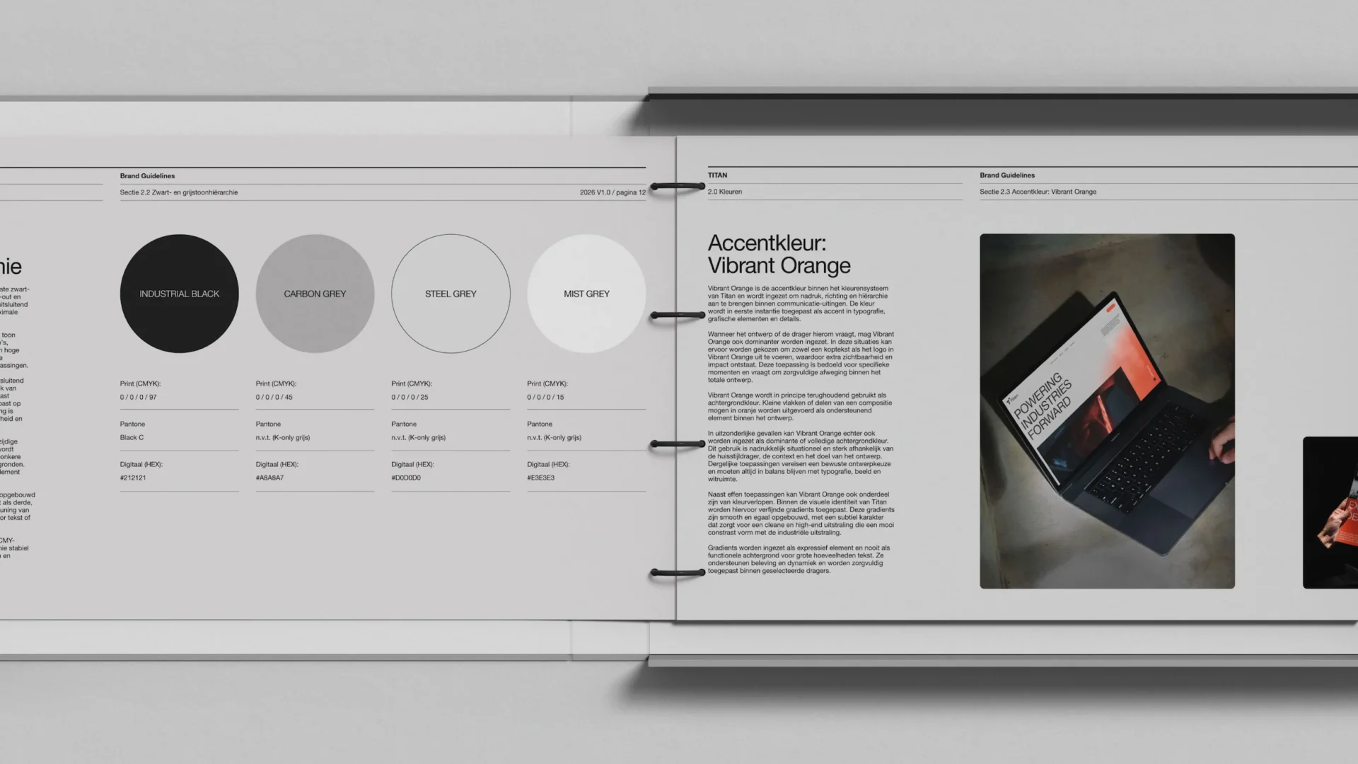 Brand Guidelines Titan visual