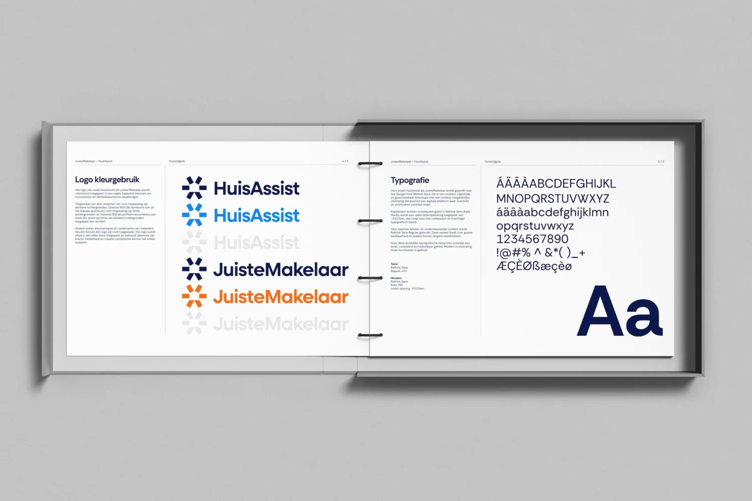 HuisAssist JuisteMakelaar branding