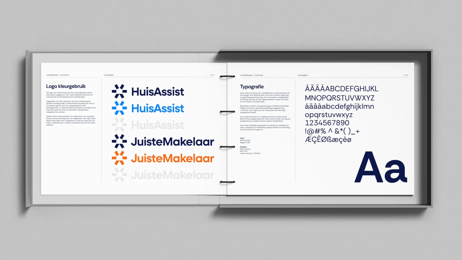 HuisAssist JuisteMakelaar branding