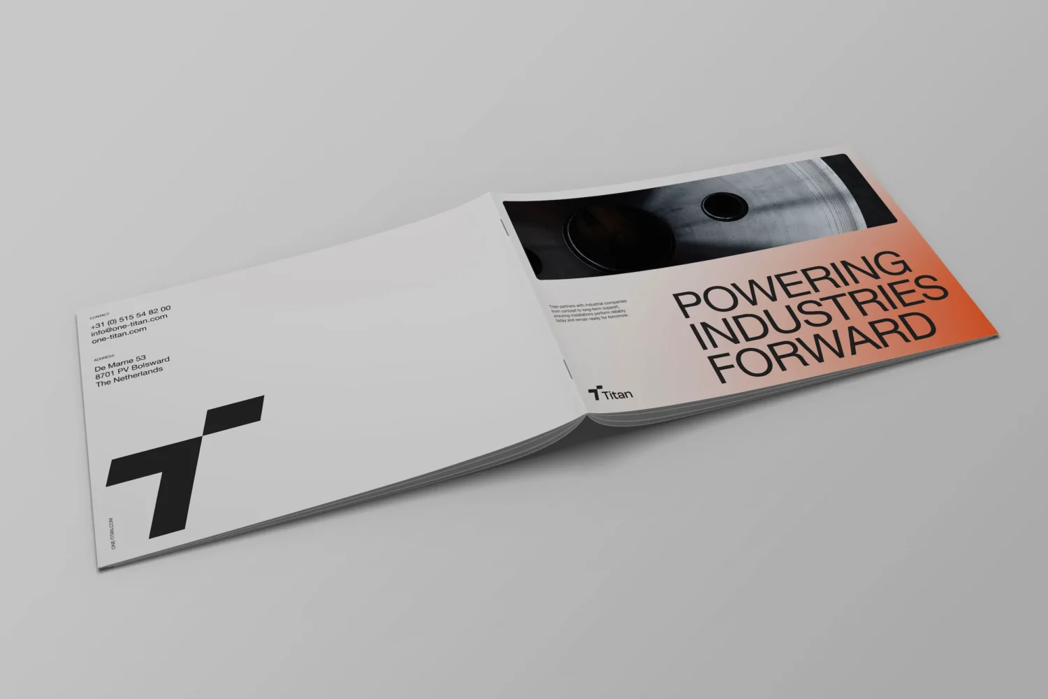 Titan rebranding brochure-cover